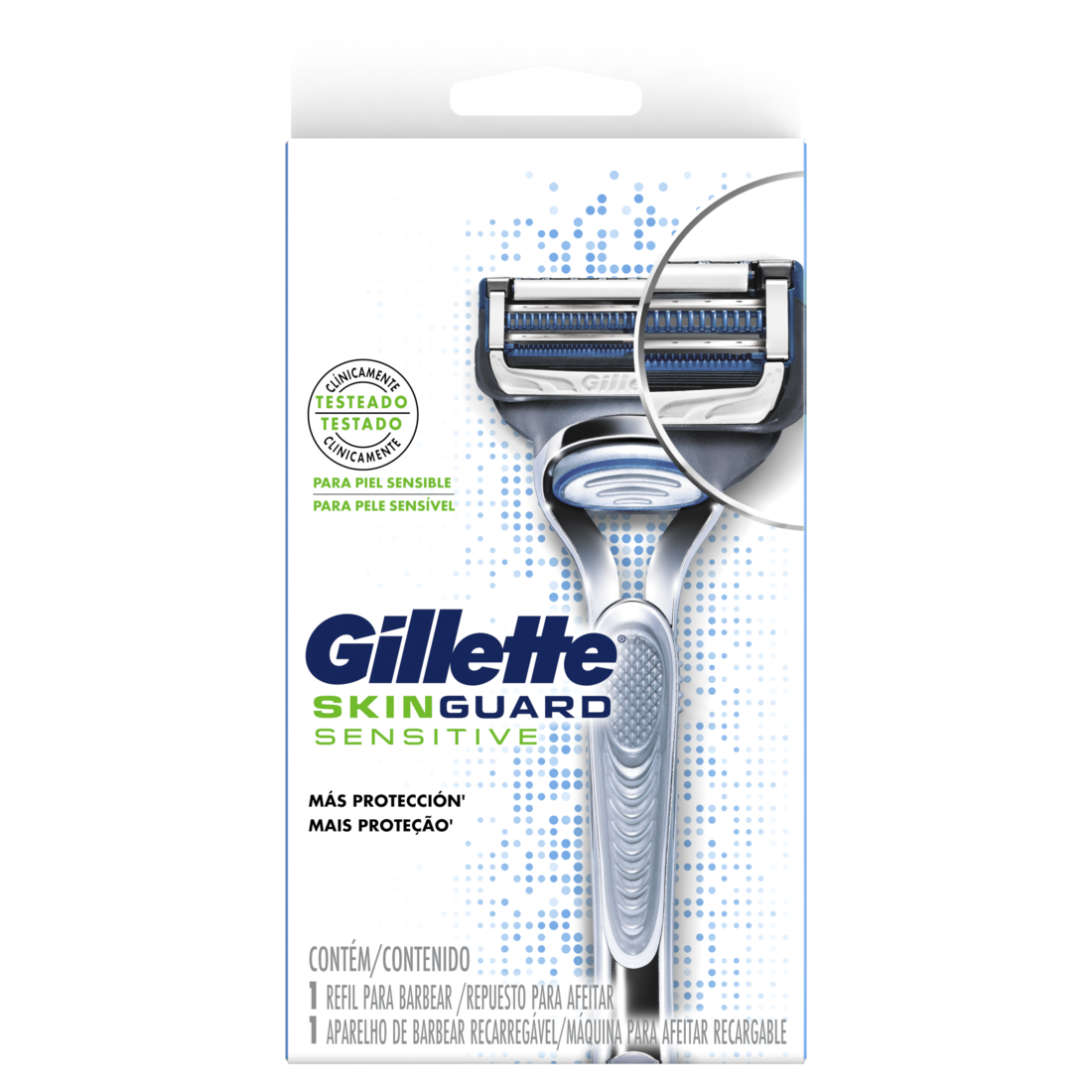 Gillette Skinguard Rastrillo para Afeitar para Piel Sensible.
