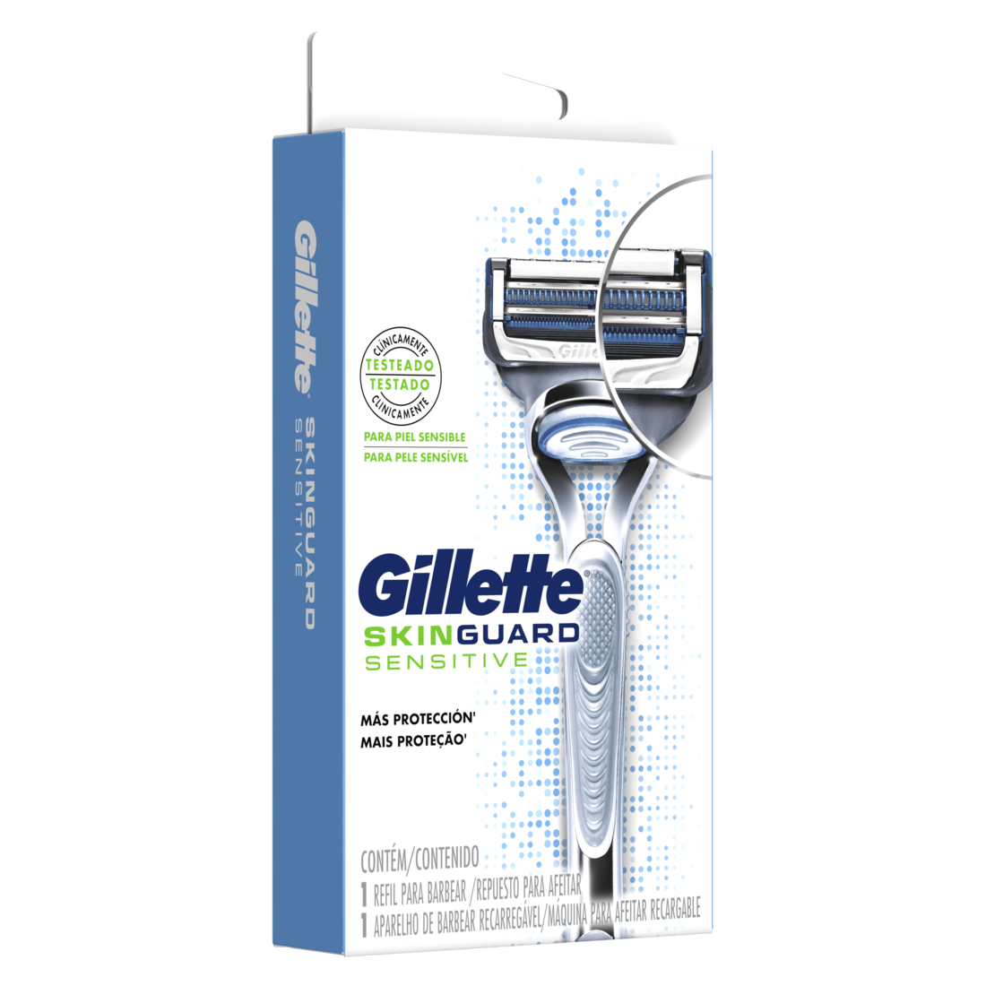 Gillette Skinguard Rastrillo para Afeitar para Piel Sensible.