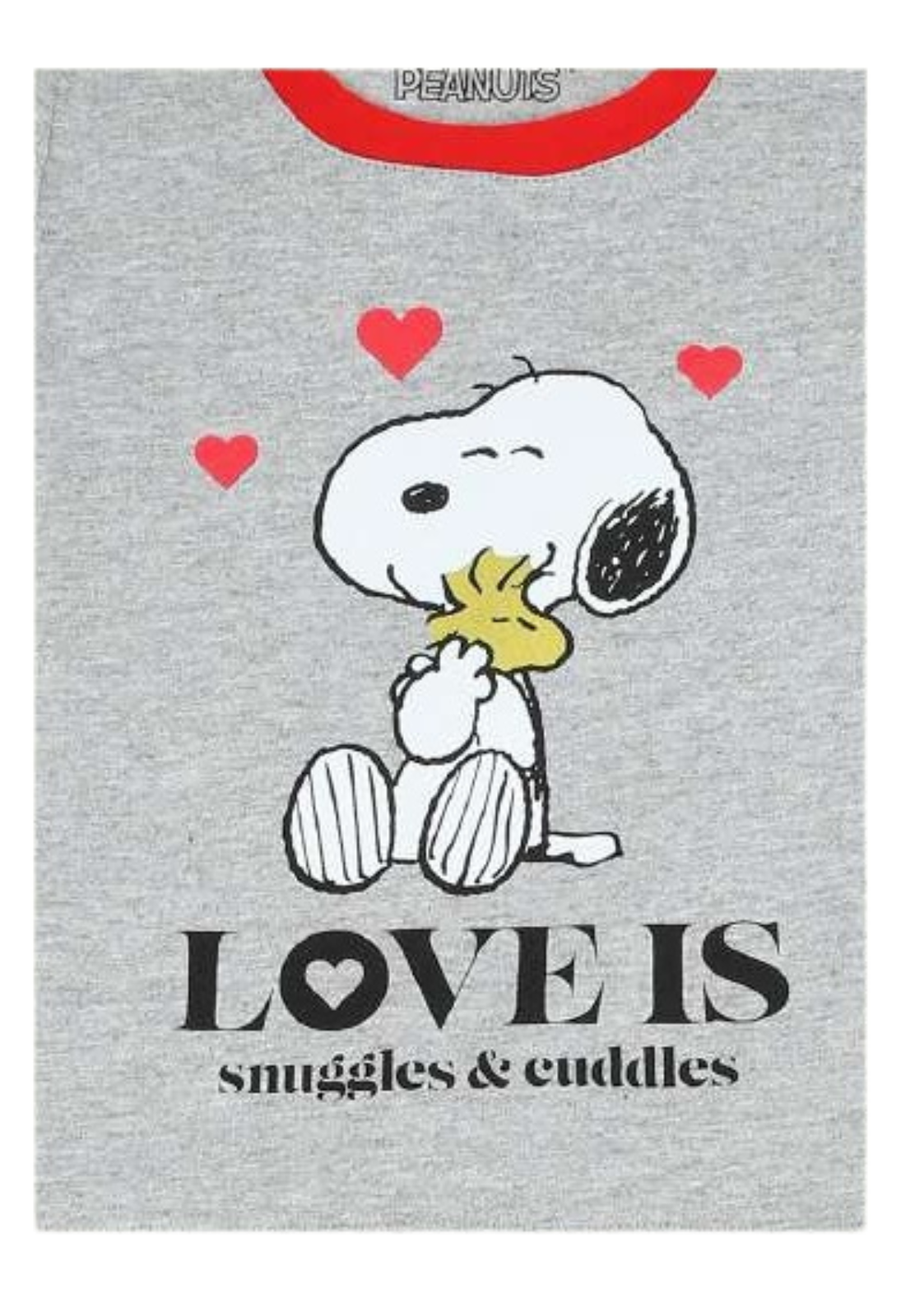 Pijama para bebé con camiseta de manga corta y pantalón Snoopy Isma