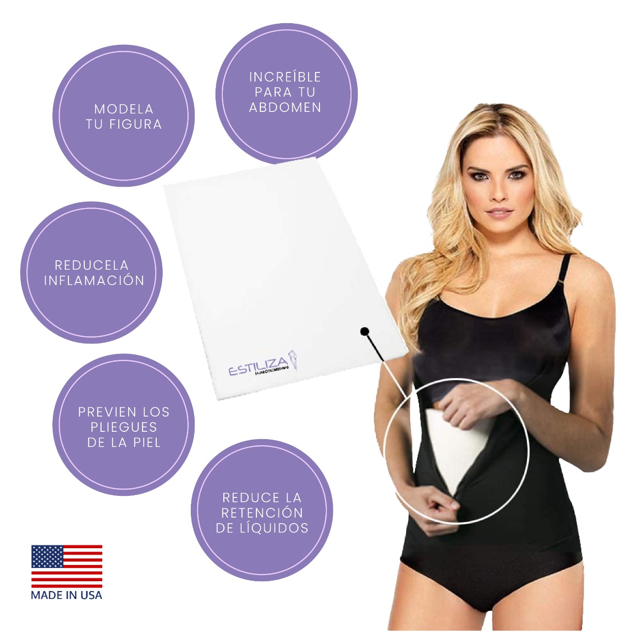 Epifoam Lámina Para Inflamación Y Hematomas Liposiccion Usa