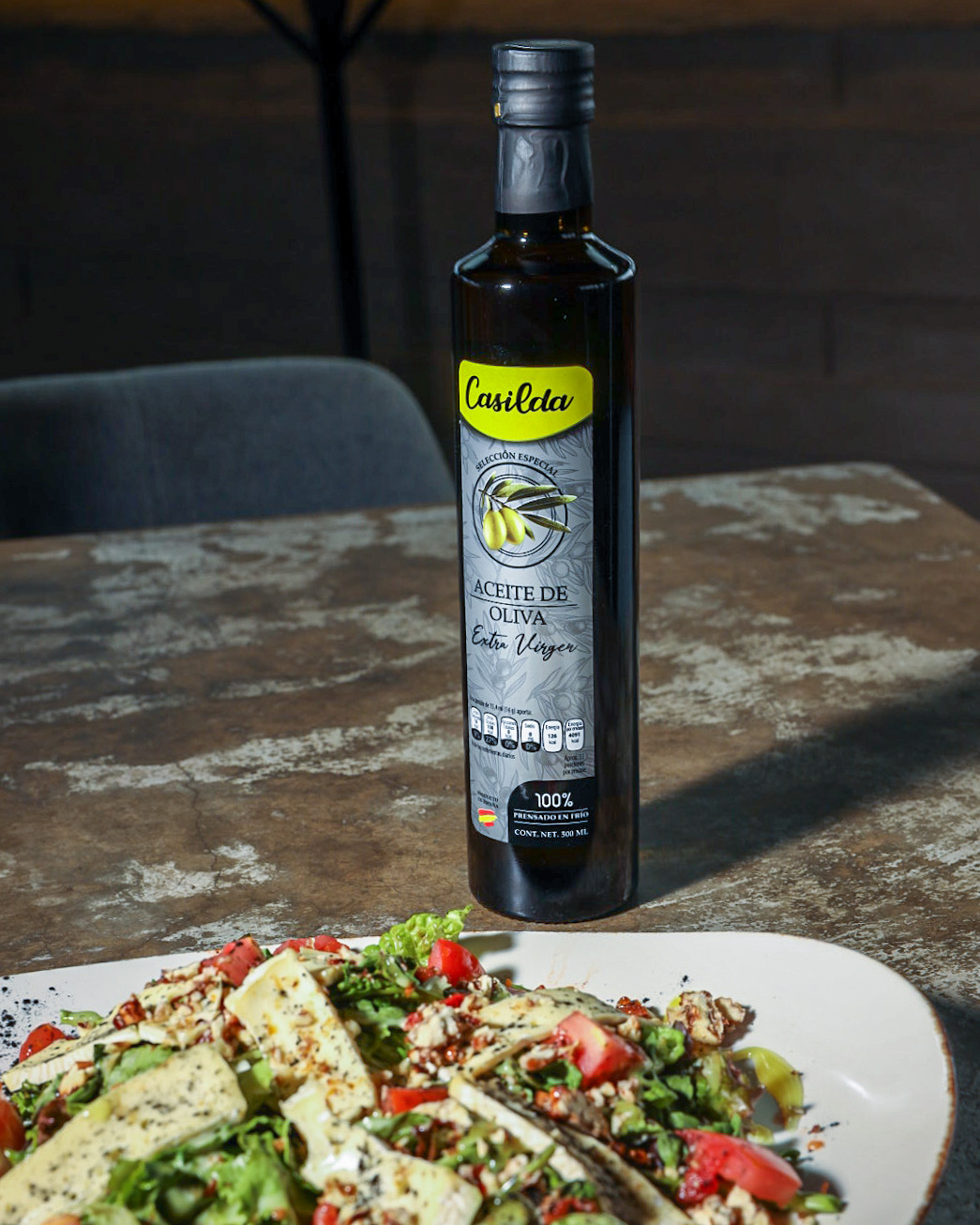 ACEITE DE OLIVA EXTRA VIRGEN 750 ML | CASILDA | HECHO CON OLIVAS DE ORIGEN ESPAÑOL |