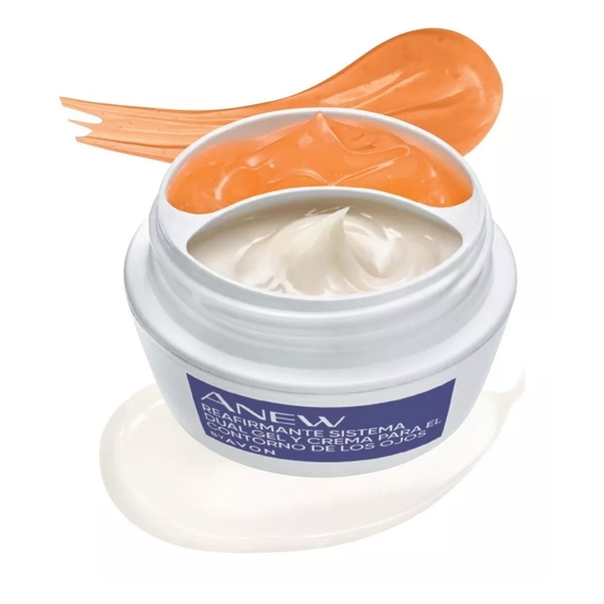 Tratamiento Cosmético Dual Gel/Crema Para El Contorno De Ojos Anew Avon
