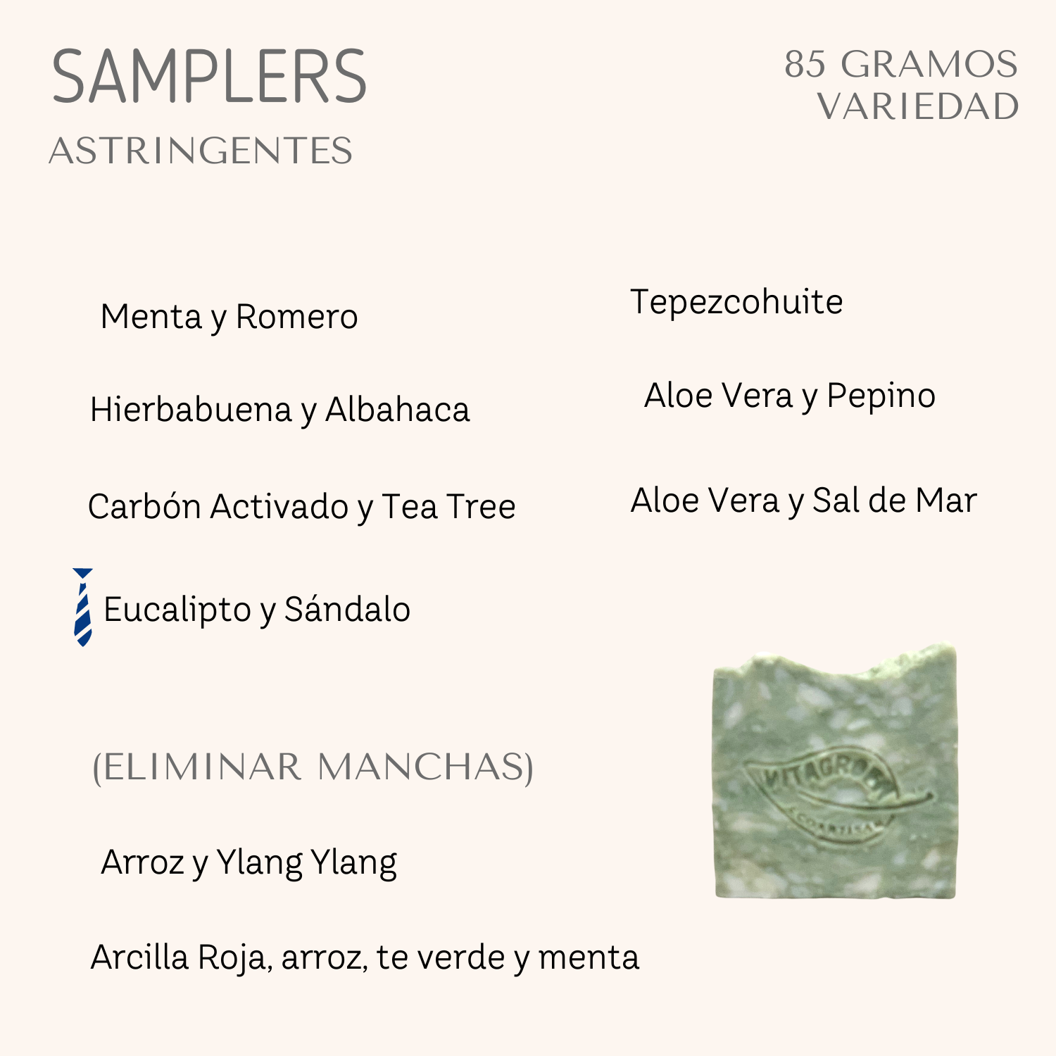 Kit 7 jabones artesanales ¡SORPRESA! 100% Naturales, con aceites esenciales y Ecofriendly. 85gr c/uno, total 600 gr. Entrega INMEDIATA!