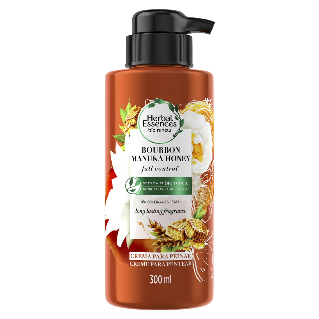 Herbal Essences Bourbon Manuka Honey Crema para Peinar 300 ml