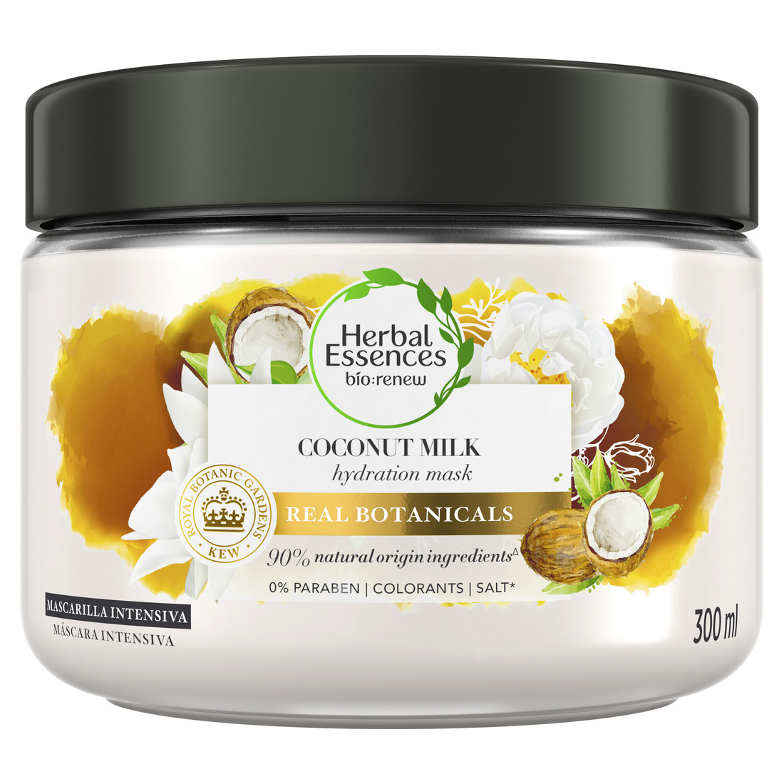 Mascarilla Intensiva Herbal Essences Bío:Renew Coconut Milk 300 ml