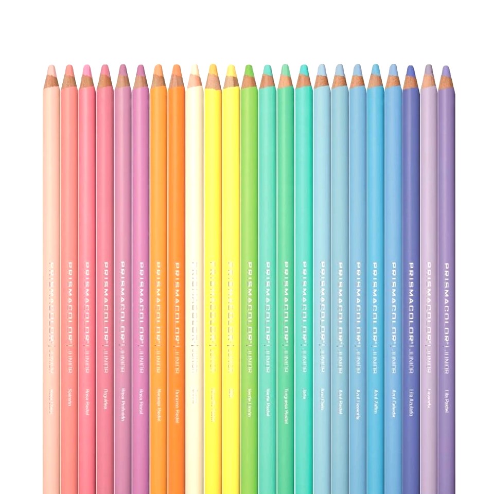 Lápices de Colores Prismacolor Junior Multicolor, Pastel, Metálicos, Paquete 3 Piezas