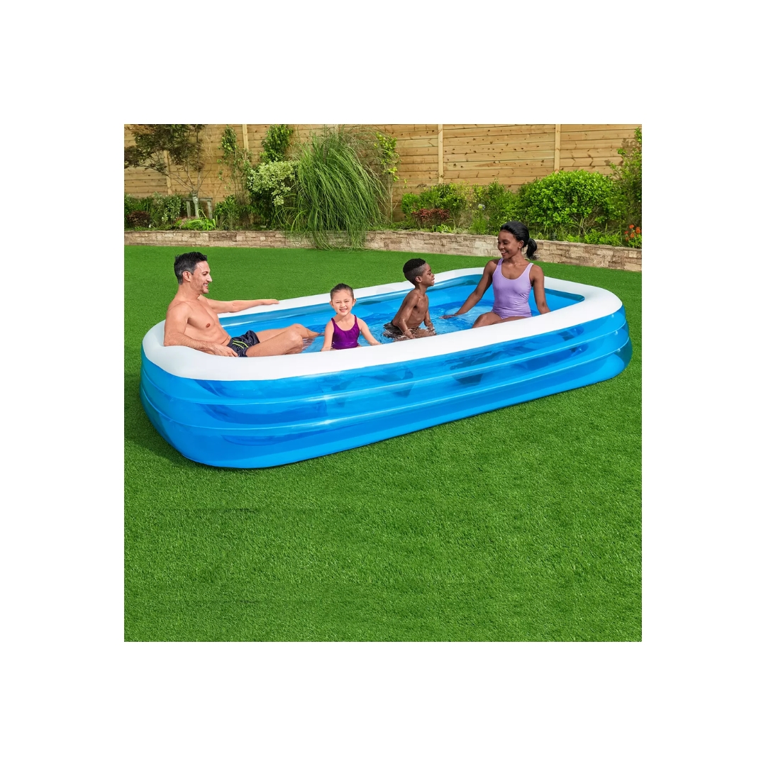 Alberca Inflable Familiar H2O GO 3m x 1.83m x 56cm Rectangular