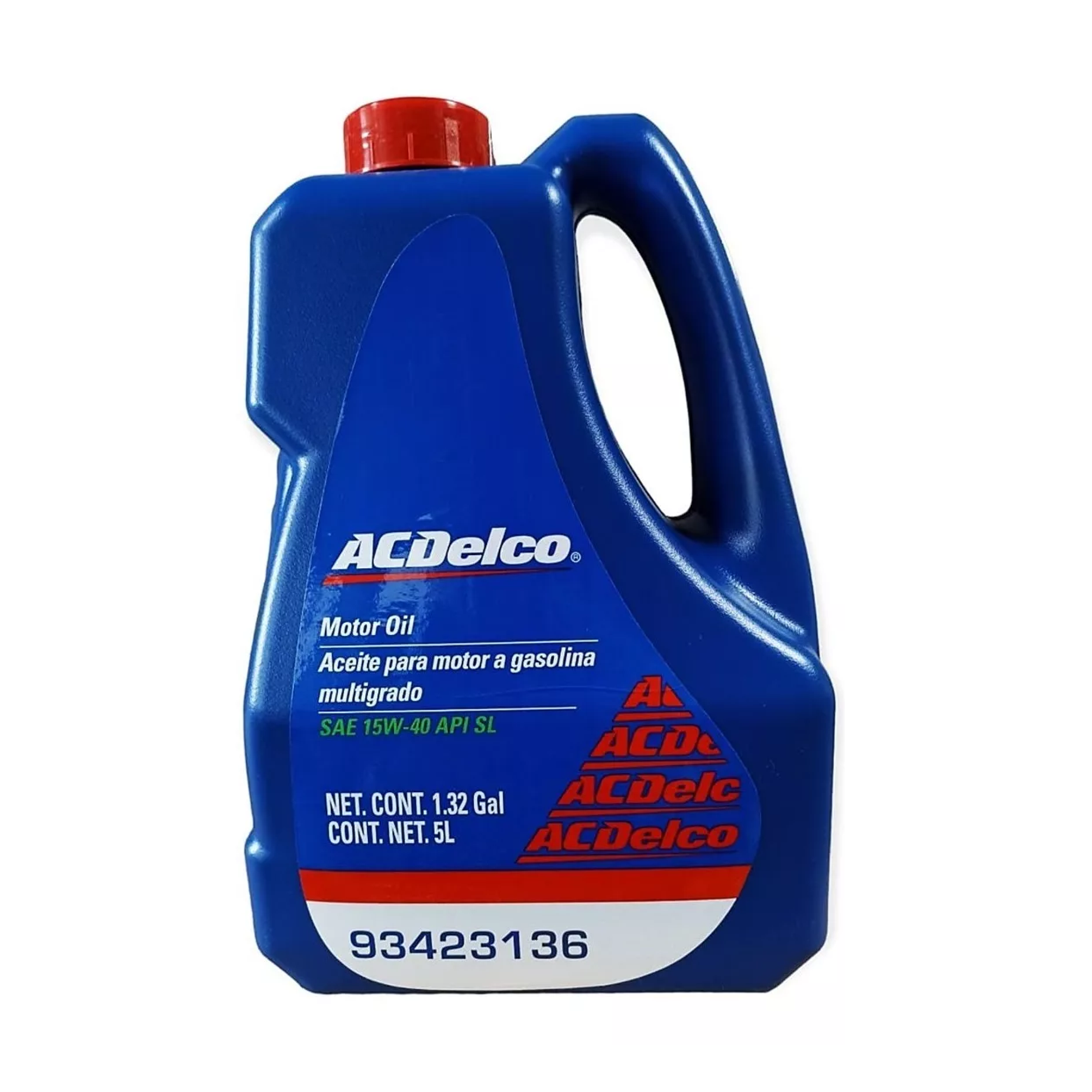 Aceite ACDelco 15w40 Multigrado Sl Mineral 5 L