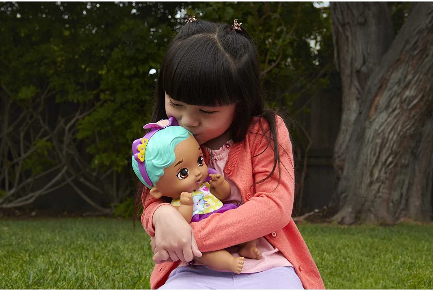 My Garden Baby Gatito Hora de Hacer Pipí Orejitas Moradas 