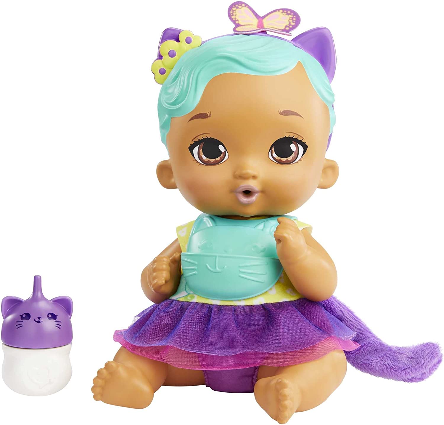 My Garden Baby Gatito Hora de Hacer Pipí Orejitas Moradas 