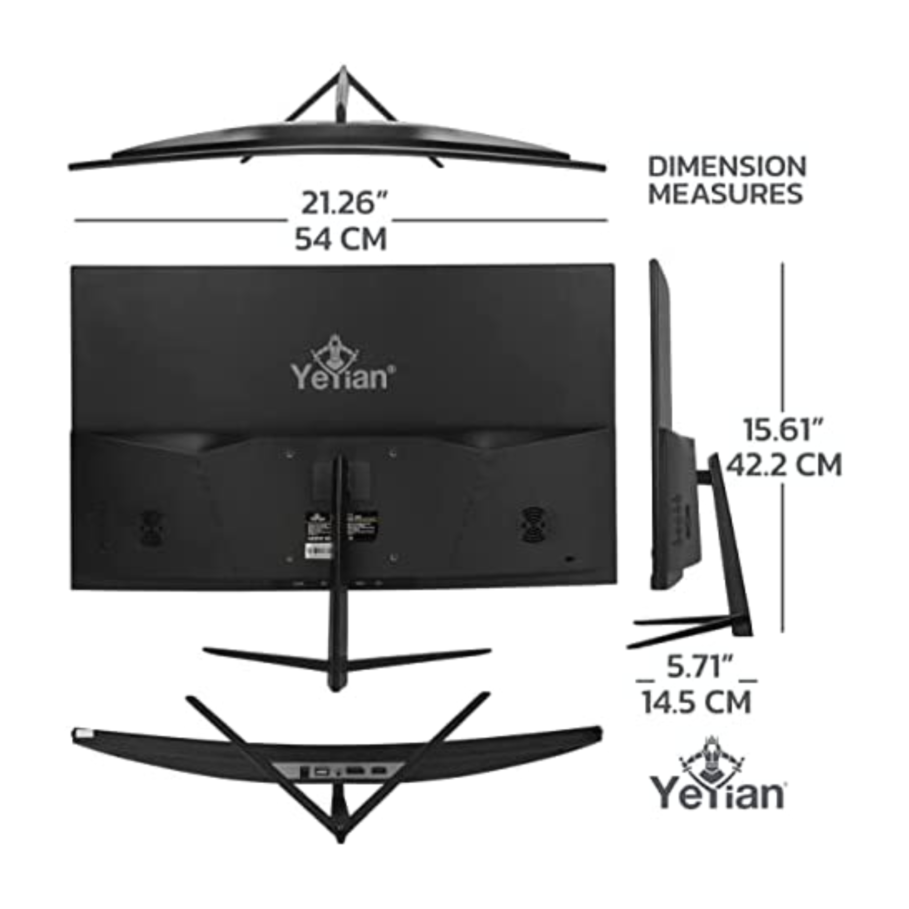 Monitor Gamer Yeyian LED 27 Full HD Widescreen G-Sync/FreeSync 165Hz