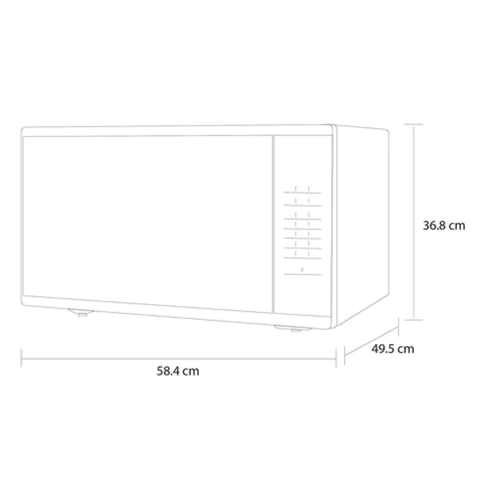 Horno Microondas 1.3 Pies Cúbicos NN-SB646SRUH Panasonic