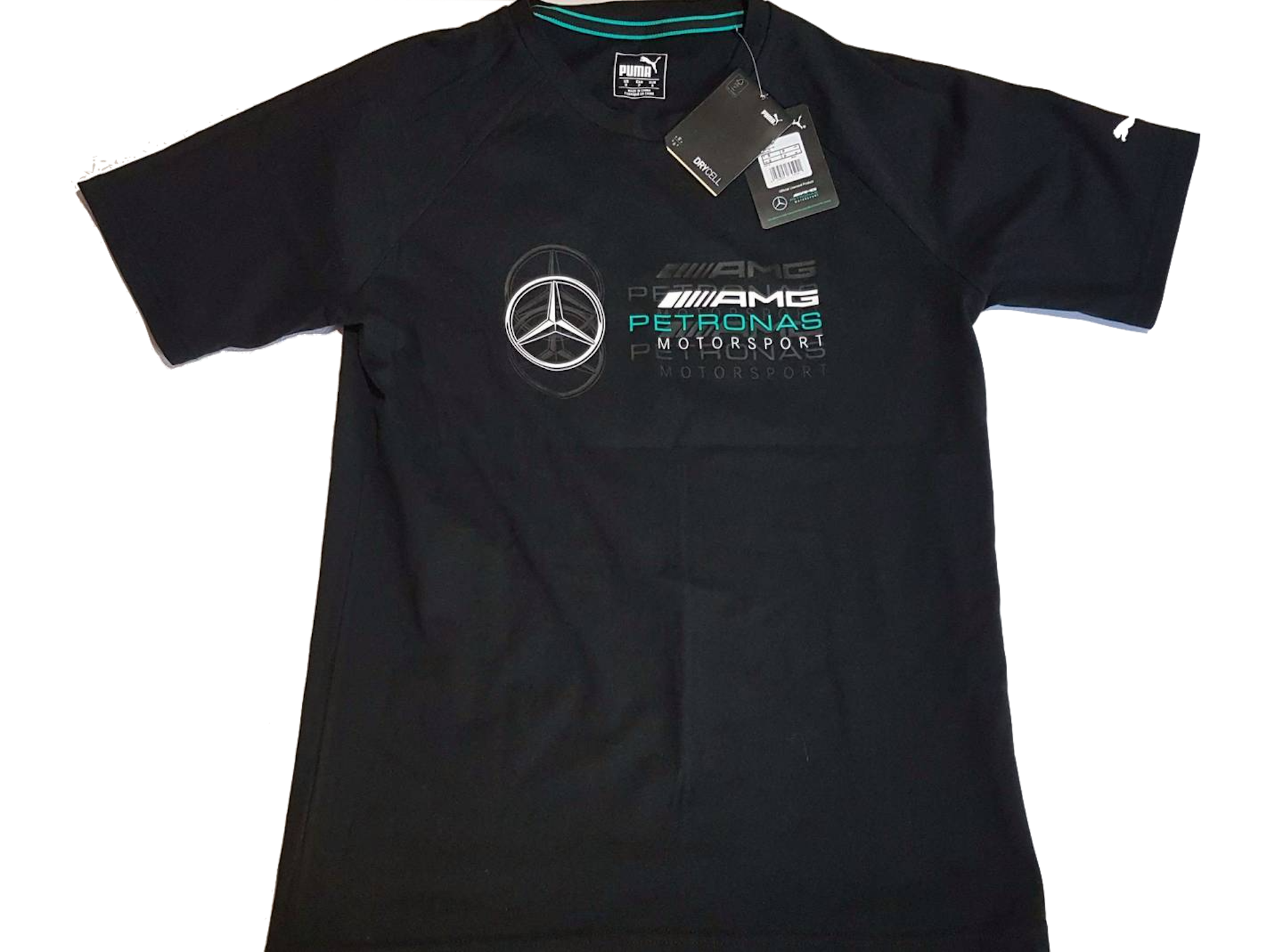 Playera Hombre Puma Mercedes Amg Mapm Logo Tee 577409