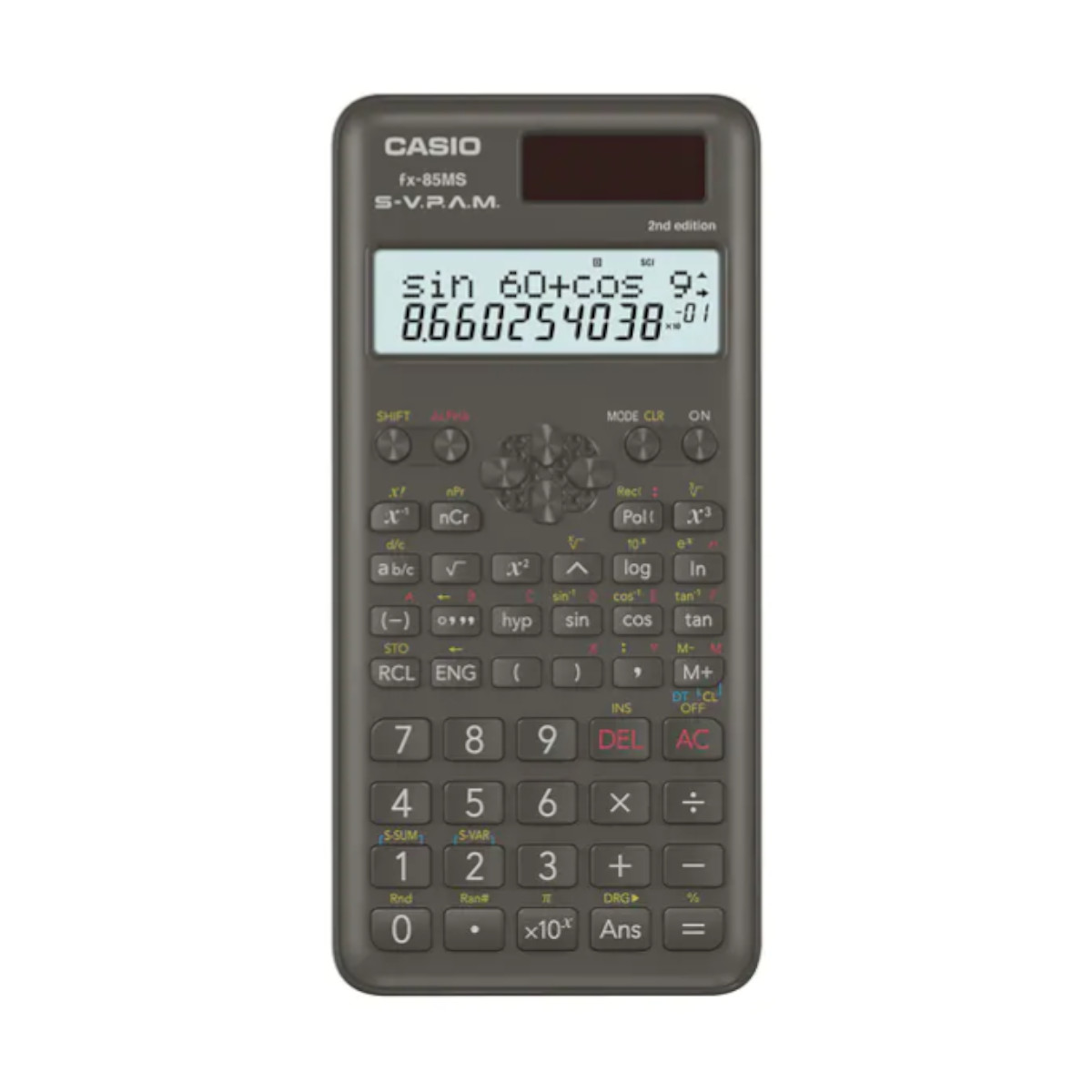 Calculadora Científica CASIO FX-85MS 240 funciones 2 líneas