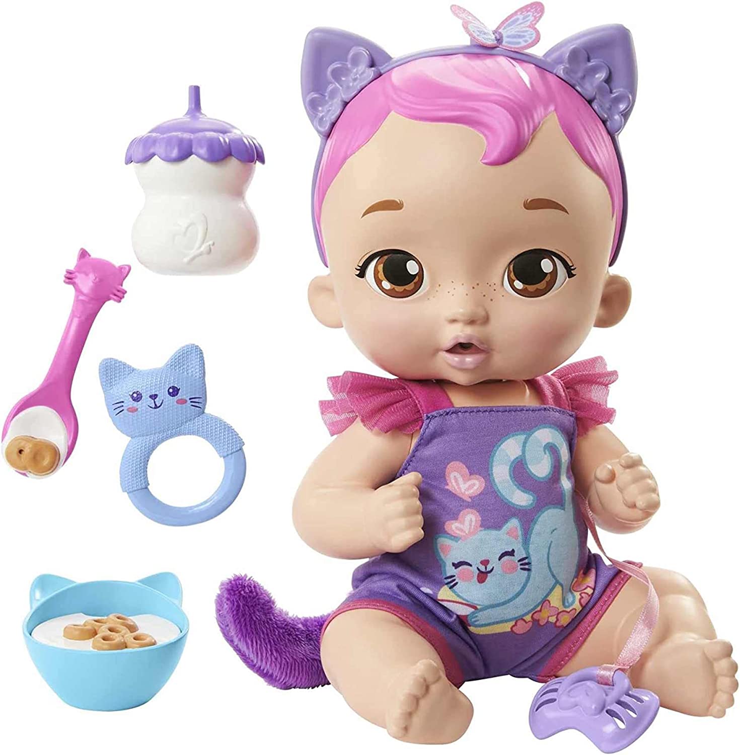 My Garden Baby Bebé Gatito: Comiditas Y Cariños morada
