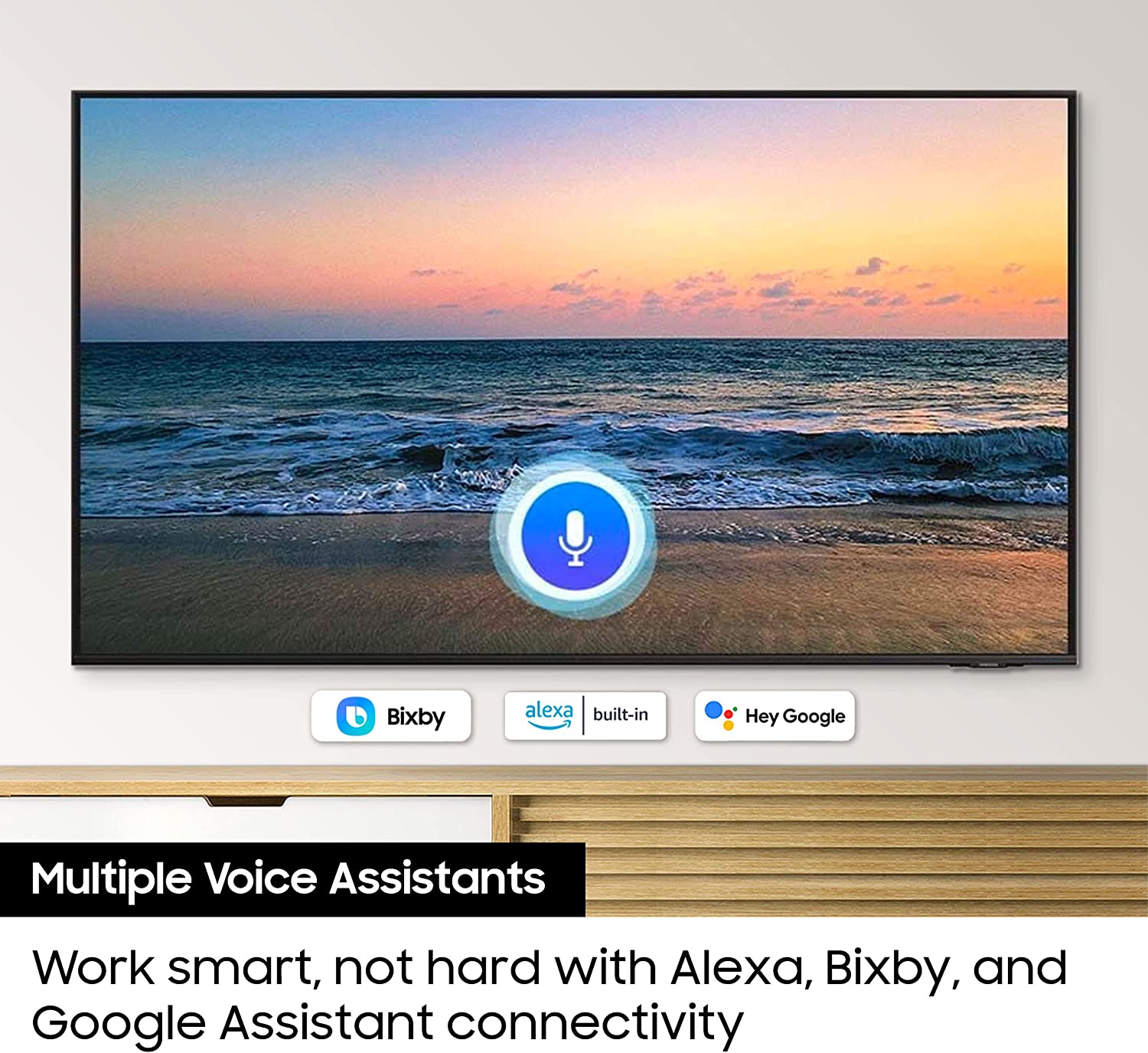Pantalla Samsung 43 pulgadas LED 4K UHD Smart TV  UN43AU8000
