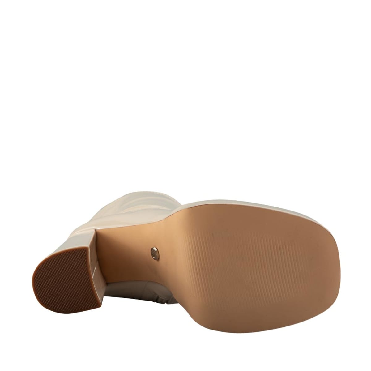 Bota para Mujer de Caña Media con Tacón y Plataforma color Blanco, marca Belinda Peregrin. 1075405