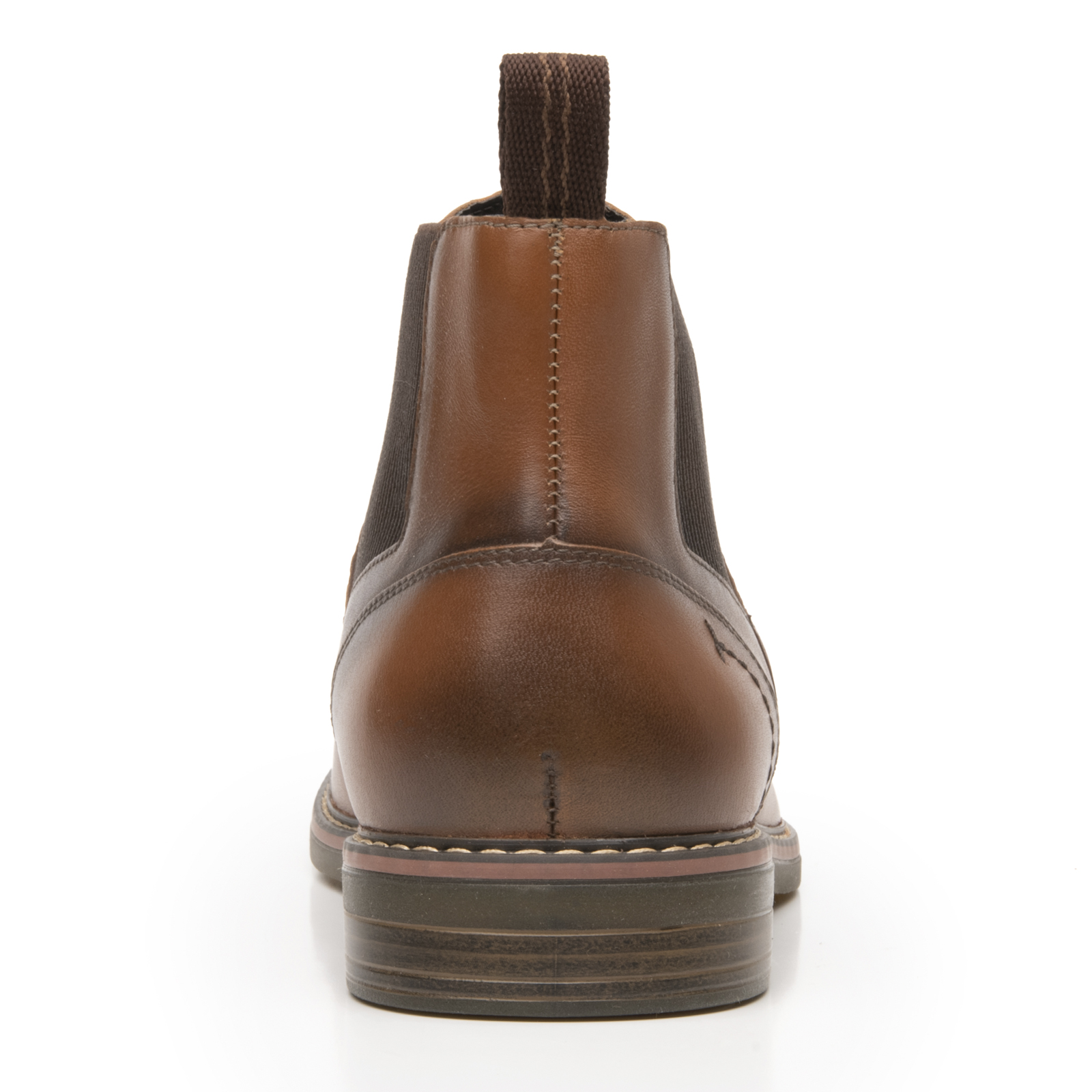 Botines Estilo Chelsea Para Hombre Flexi 404604 Tan Original