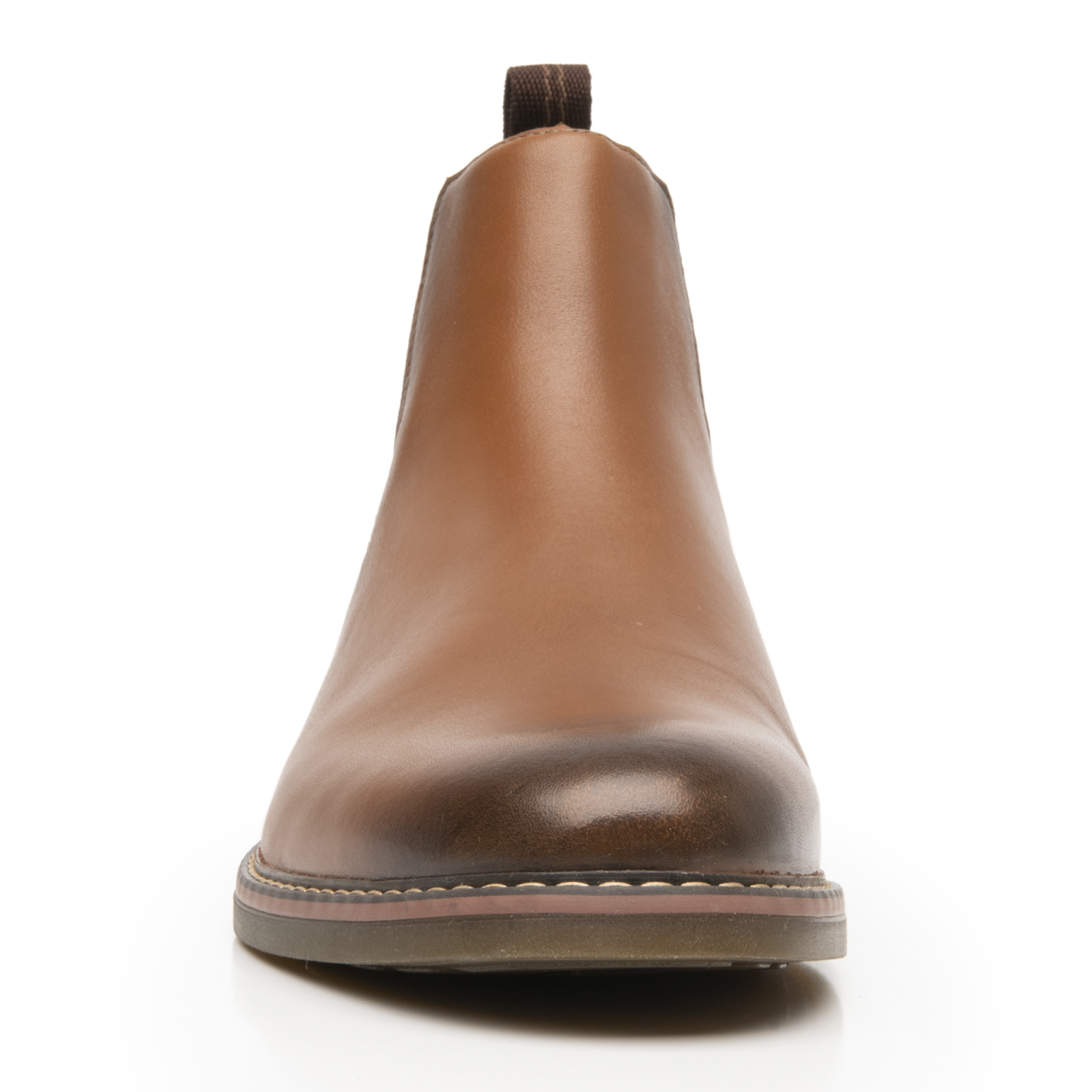 Botines Estilo Chelsea Para Hombre Flexi 404604 Tan Original