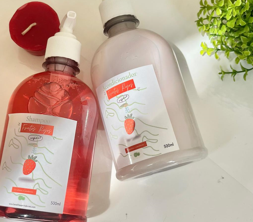 KIT FRUTOS ROJOS SHAMPOO + ACONDICIONADOR