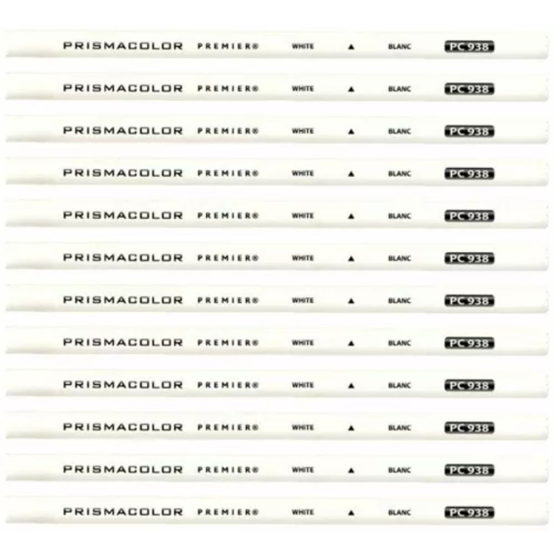Prismacolor caja de 12 pzas Color blanco