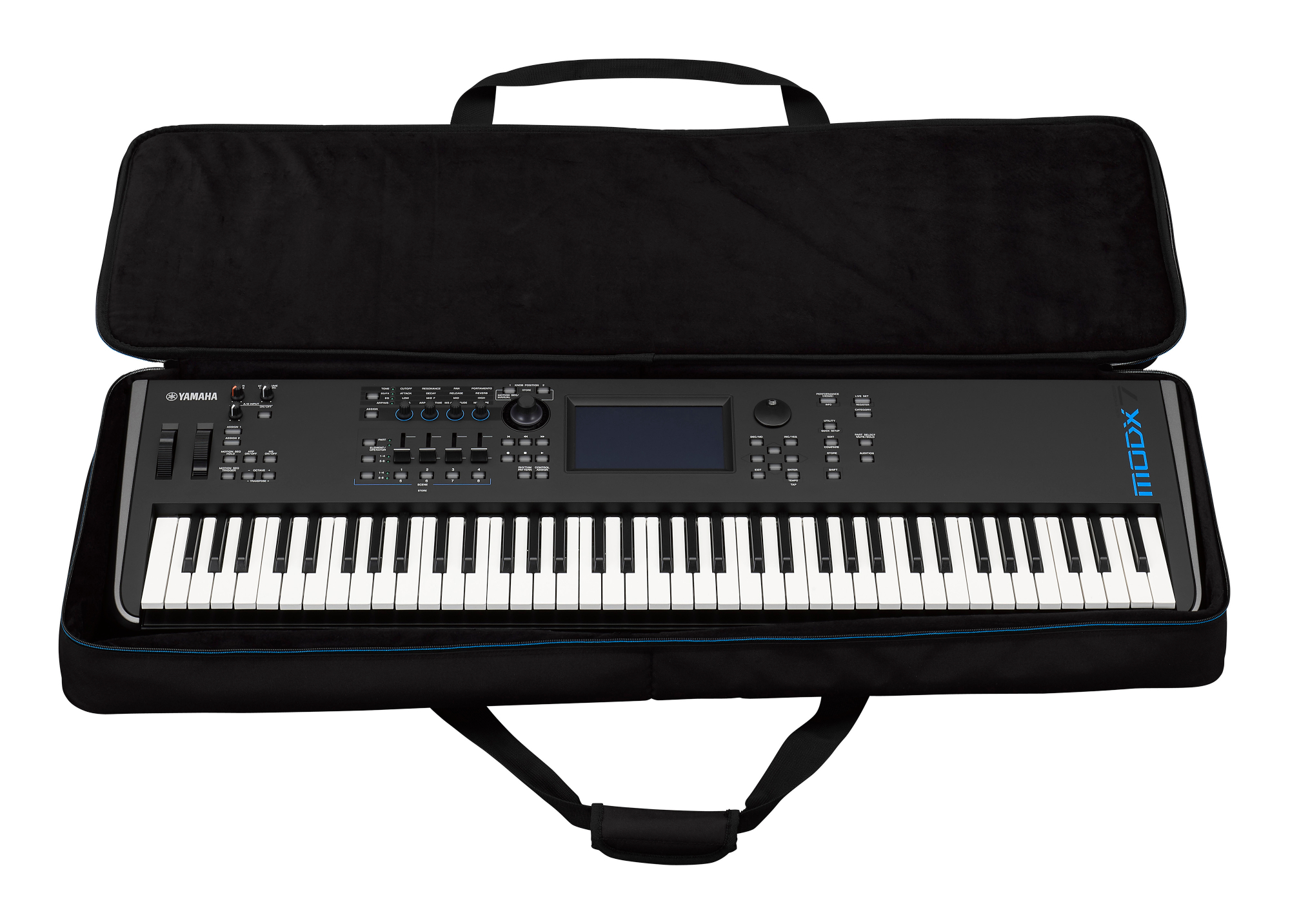 Yamaha MODX7 Plus Sintetizador Workstation 76 Teclas con Funda original