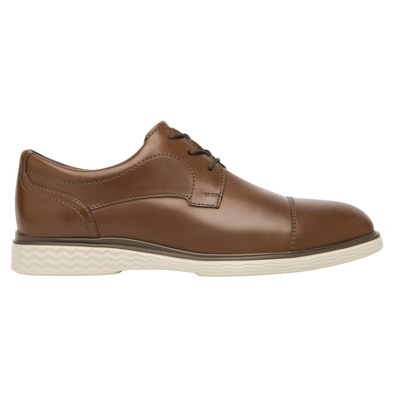Zapato Derby De Vestir Para Hombre Flexi 409405 Tan Livianos