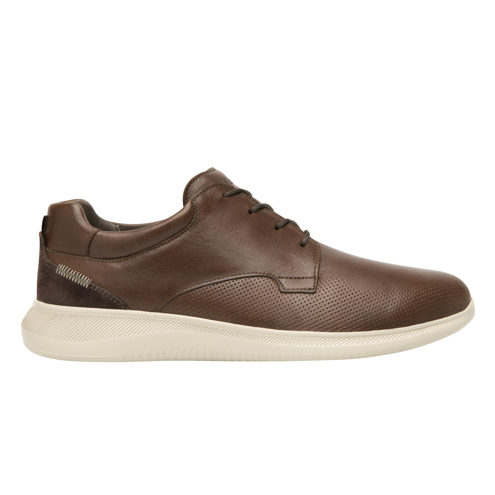 Zapatos Flexi Hombre Derby Casual 413004 Moka Flowtek Placa