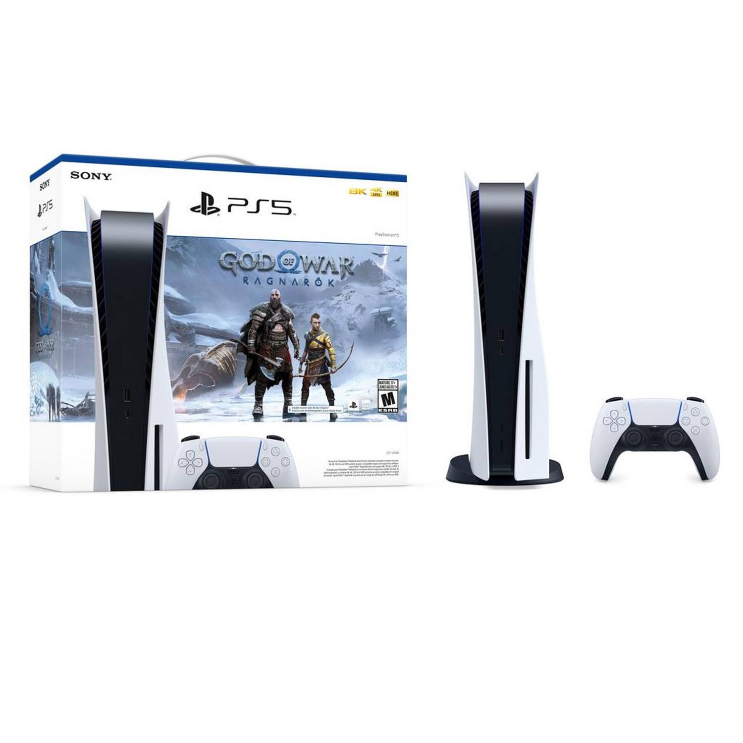 Sony PlayStation 5 Edición Digital God of War Ragnarök Blanco