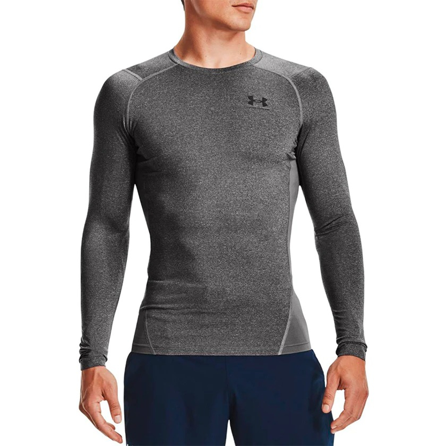 Playera Under Armour HeatGear Manga Larga 1361524-090 Entrenamiento