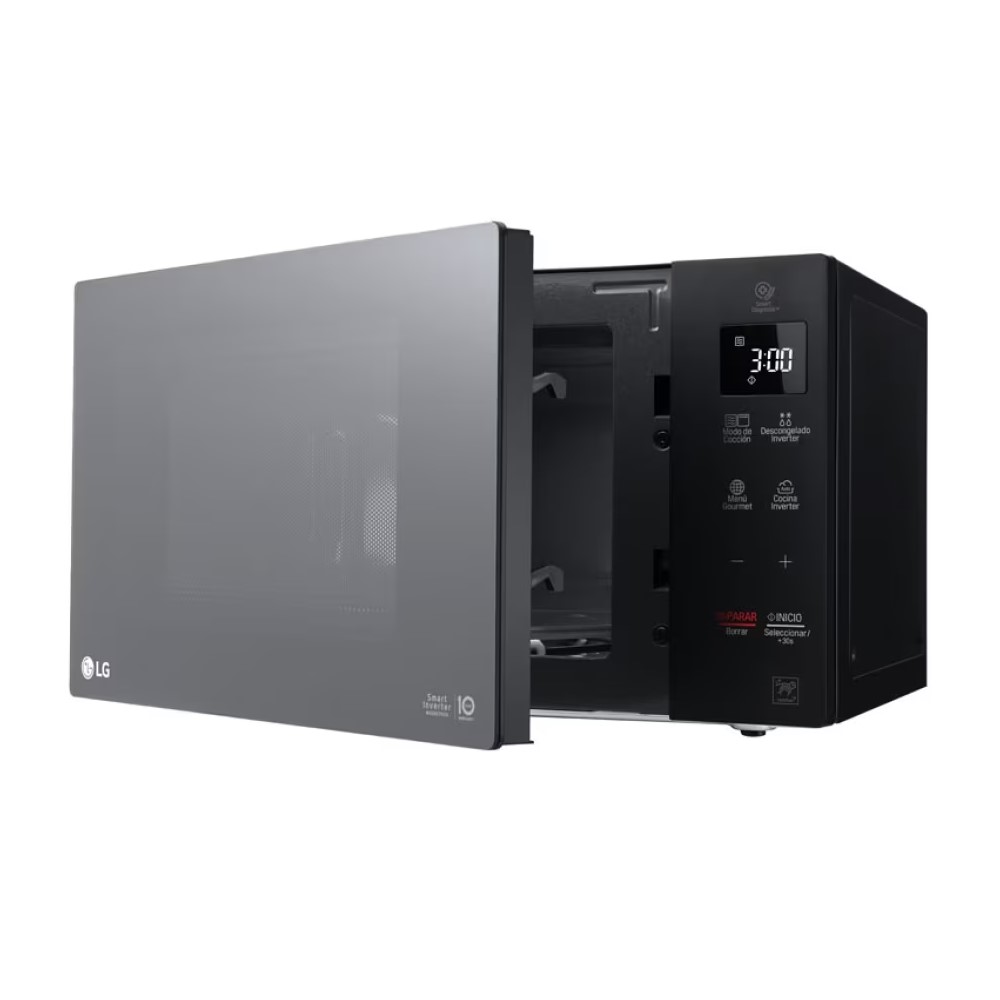 Horno Microondas NeoChef C/Grill 1.5 Pies Cúbicos Negro LG