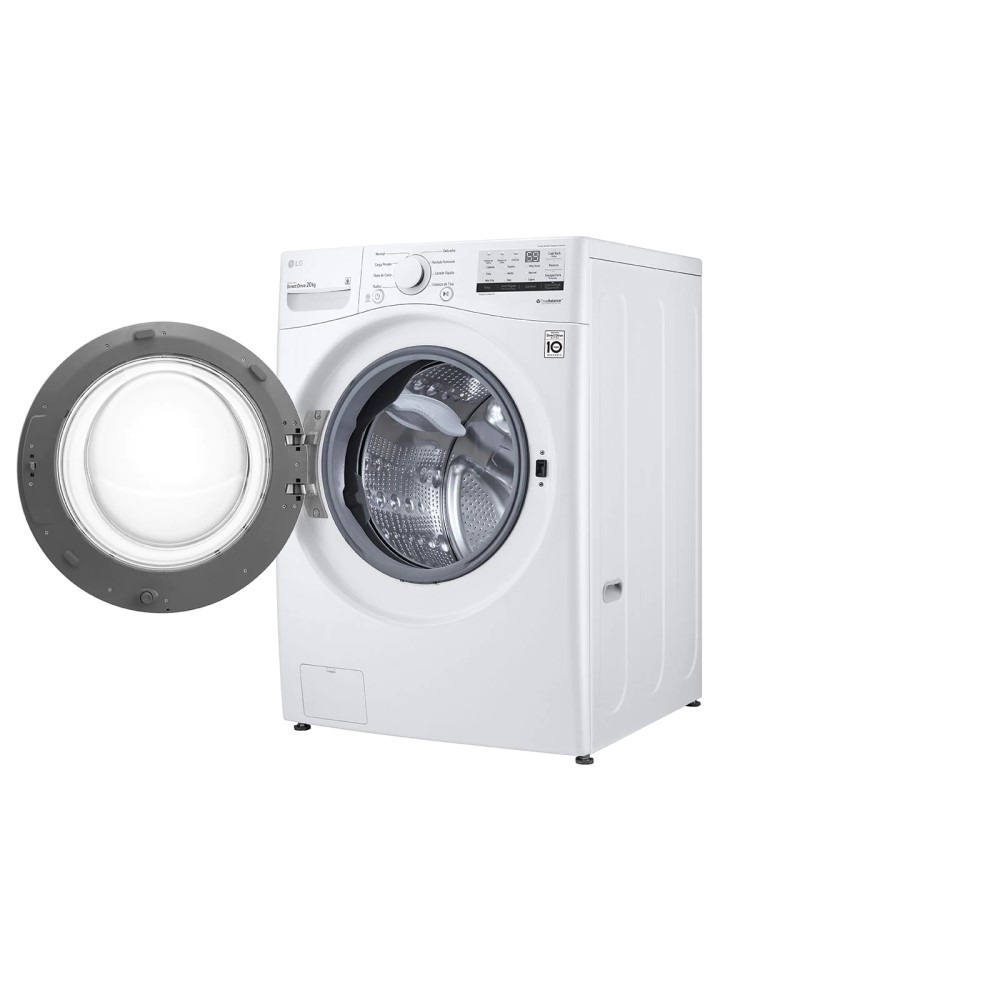 Lavadora Carga Frontal Inverter Direct Drive 20kg Blanca LG