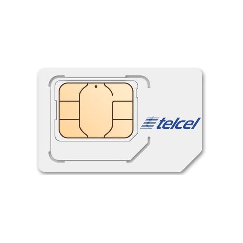 Chip expres Telcel lada 722 con paquete sin límite de 7 dias