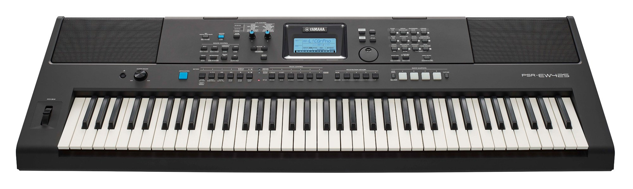 Teclado Yamaha Psrew425 Portatil 76 Teclas