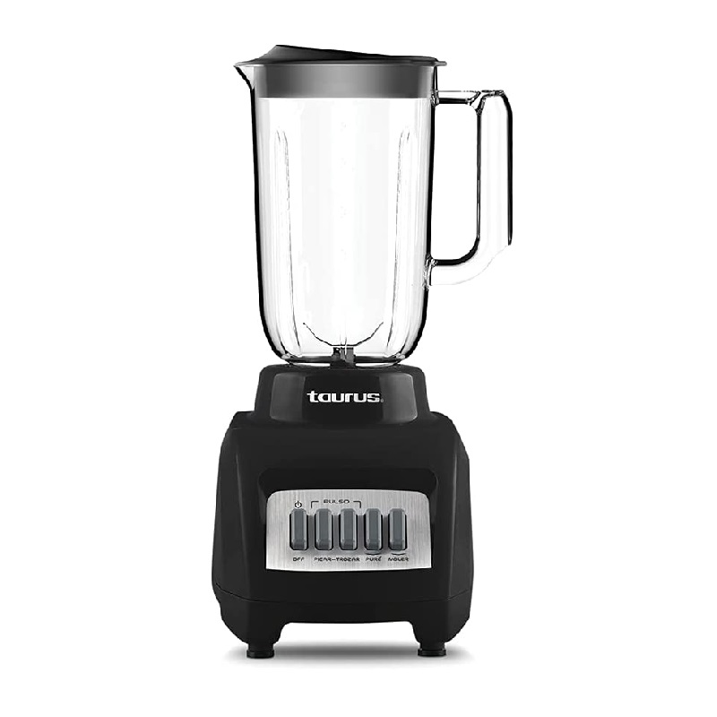 Licuadora TAURUS HALEY Vaso Plástico de1.25 litros 4 Velocidades  