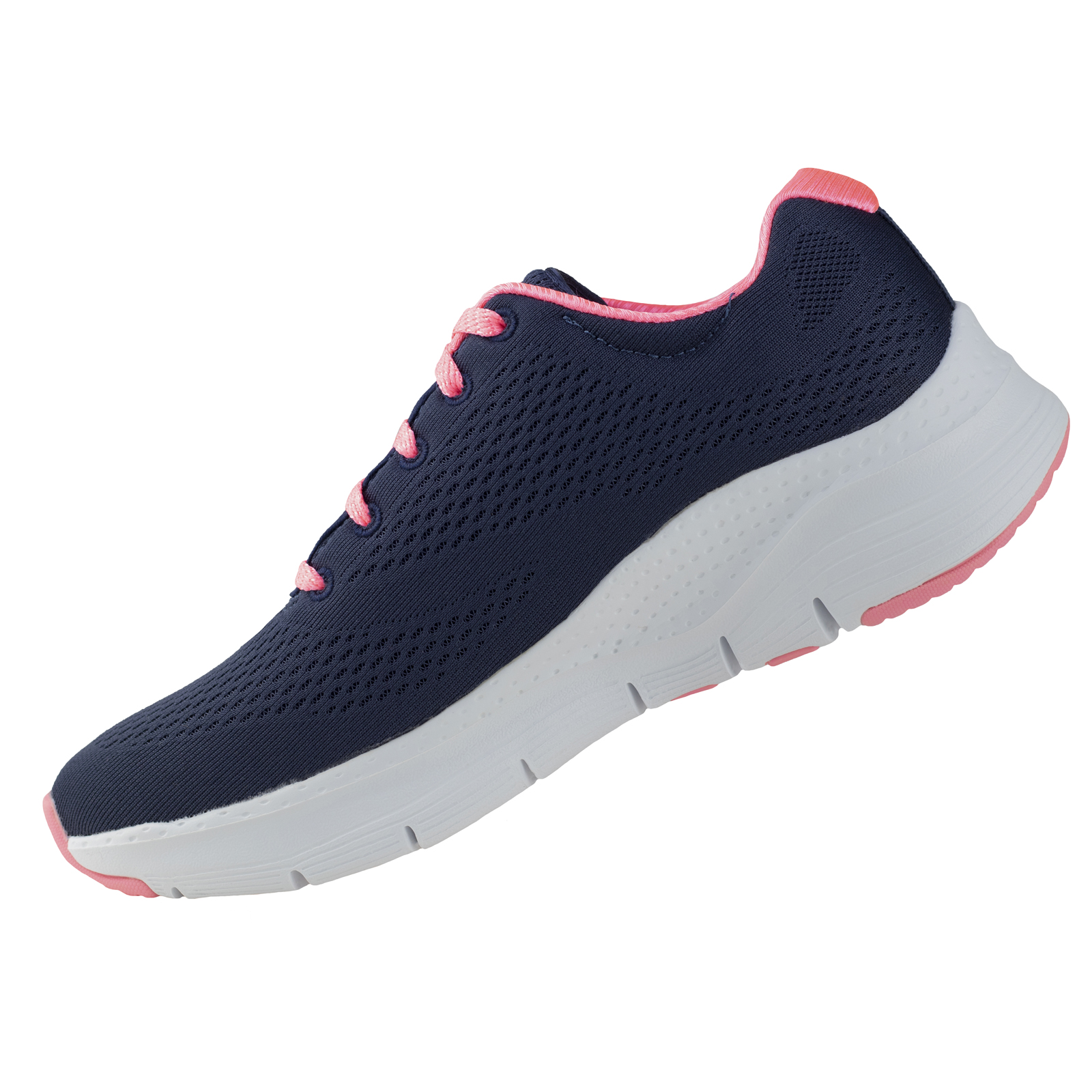 Tenis Mujer Skechers Arch- Fit Casuales 149057 Marino Coral