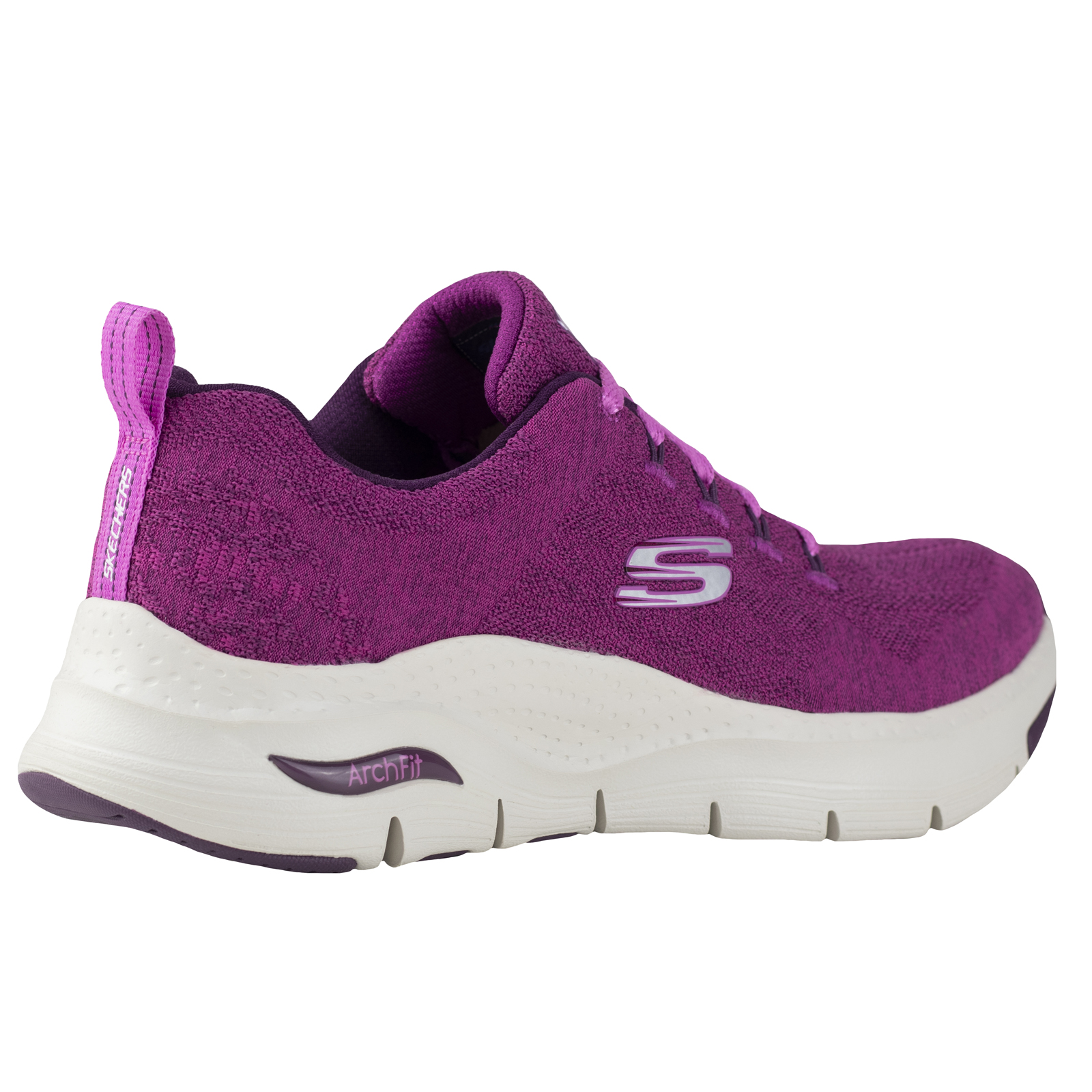 Tenis Running Skechers Mujer Arch-fit 149414 Frambuesa Sport