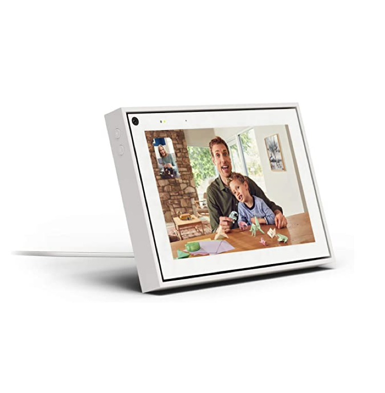 Bocina Inteligente Facebook Portal Mini Con Asistente Virtual Alexa 8'' Blanco 100v/2 Reacondicionado grado A