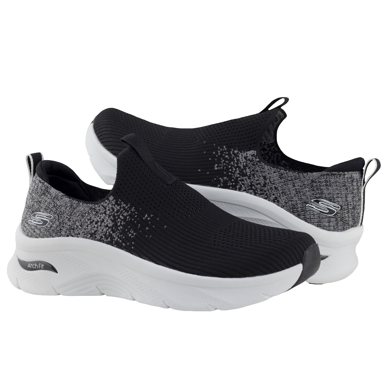 Tenis Mujer Skechers Sport Arch Fit 149684 Negro Air Cooled