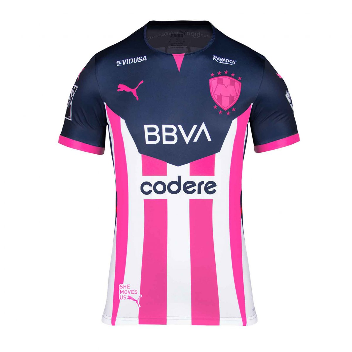 Jersey Puma de Rayados de Monterrey Para Dama Edición Especial Pink Project 