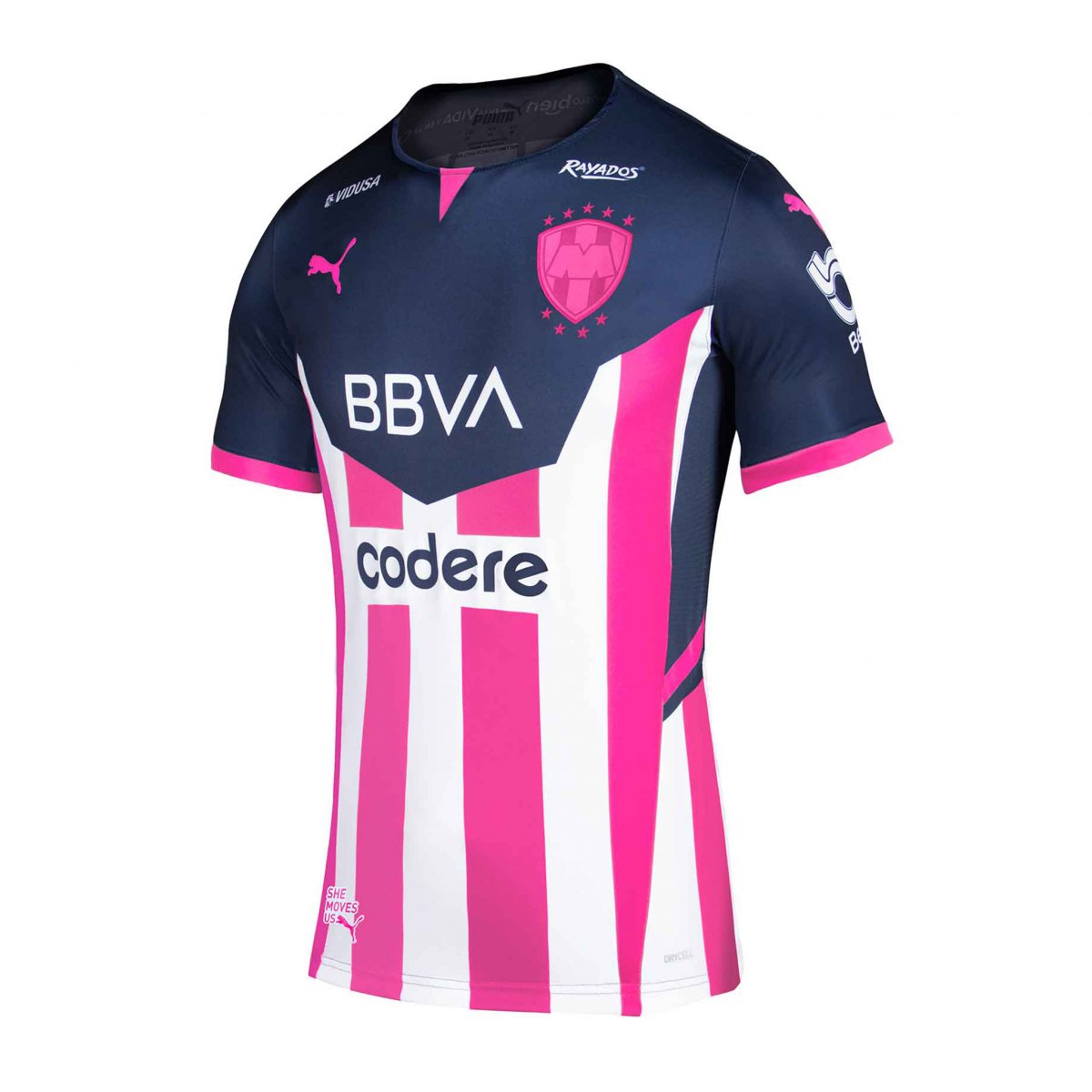 Jersey Puma de Rayados de Monterrey Para Dama Edición Especial Pink Project 