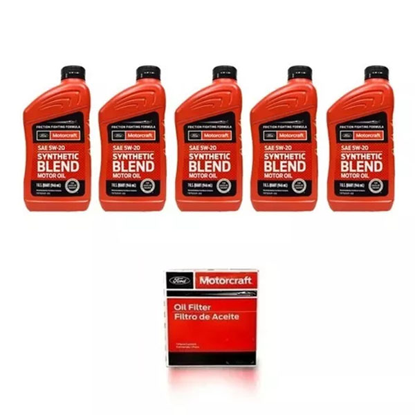 Cambio Aceite Ford Fiesta Aceite Y Filtro Motorcraft 5w20
