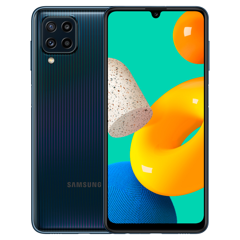 Celular Samsung Galaxy M32 (6000 mAh) Dual Sim 128GB Black 6GB Ram