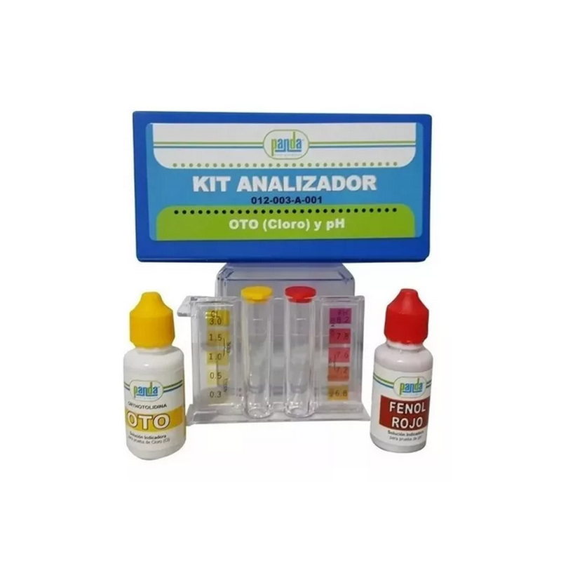 Kit Analizador De Albercas De Ph Y Cloro 012-003-a-001.
