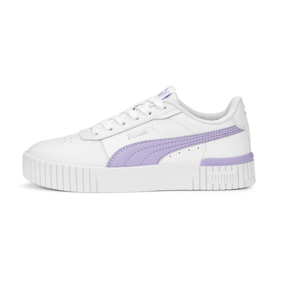 TENIS PUMA CARINA 2.0 BLANCO/LILA-MUJER 386185 06