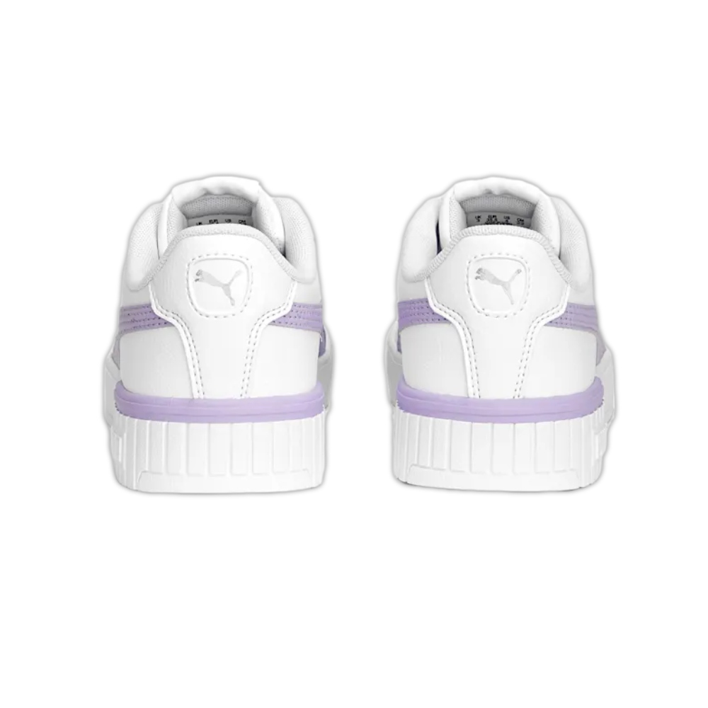 TENIS PUMA CARINA 2.0 BLANCO/LILA-MUJER 386185 06