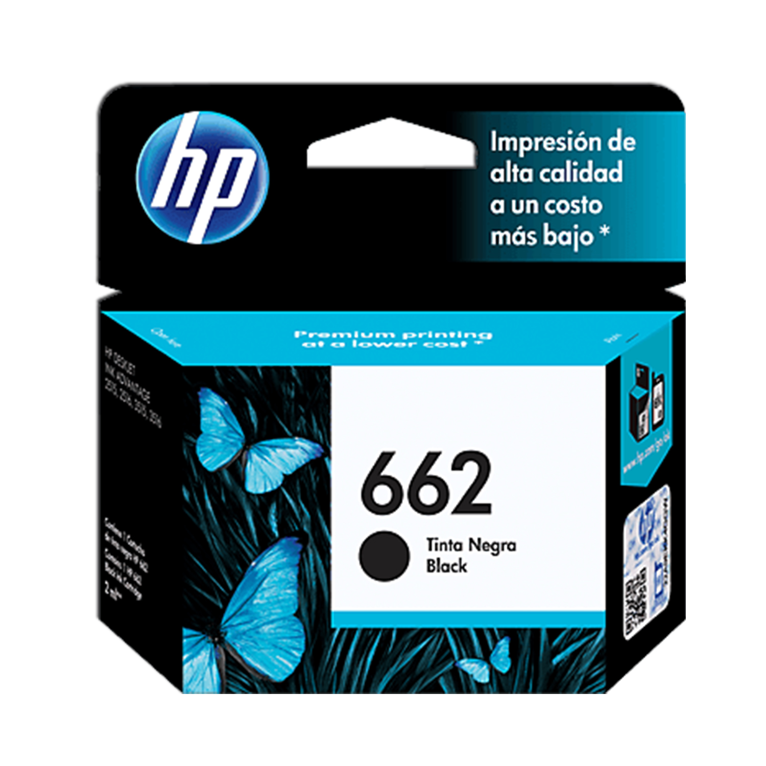 CARTUCHO HP 662 NEGRO CZ103AL