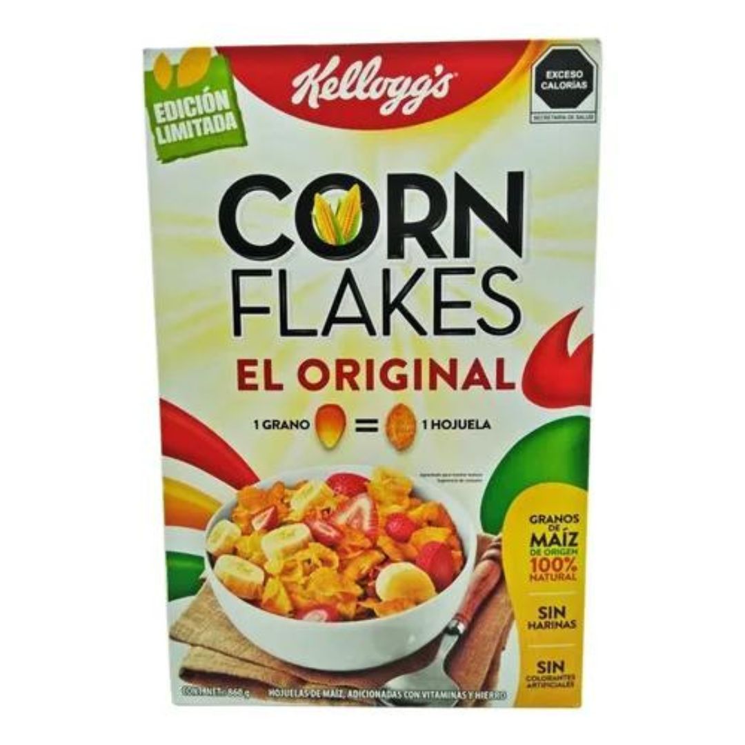 Cereal Corn Flakes El Original 860g Kelloggs