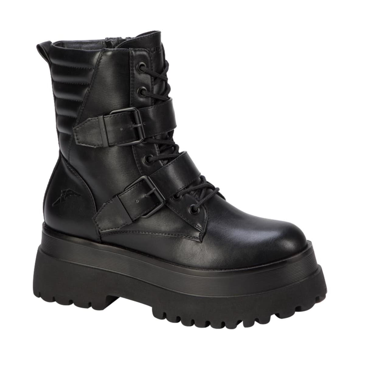 Bota Militar De Mujer Goodyear Negra De Calidad!