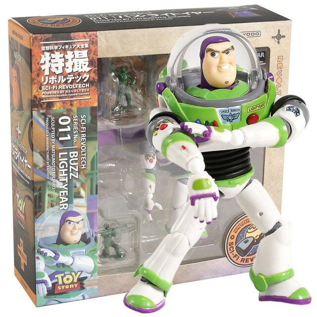 Buzz Lightyear Toy Story Woody Revoltech 011 Figura Anime